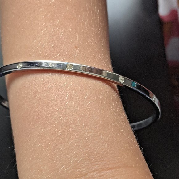 Swarovski Chaton Bangle - Narrow - Picture 3 of 3